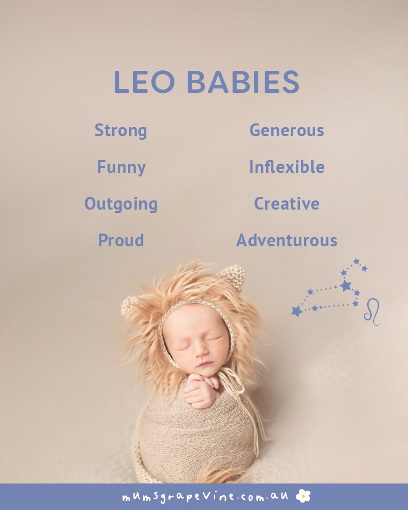Leo Babies | Mum's Grapevine