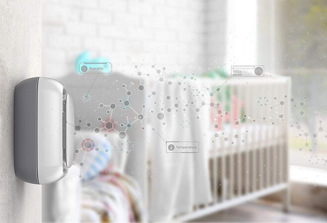 Lollipop Baby Monitor Air Quality Sensor