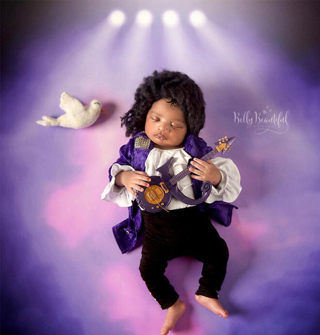 Prince newborn photo shoot