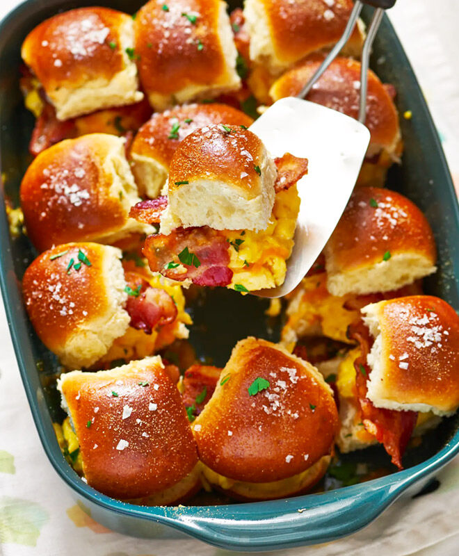 Breakfast sliders