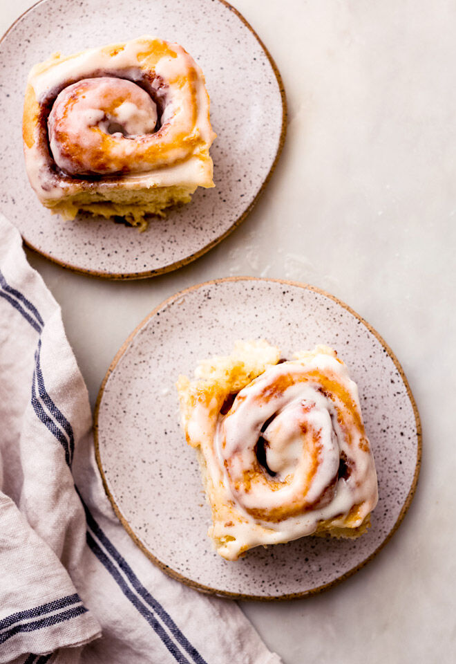 Homemade cinnamon buns