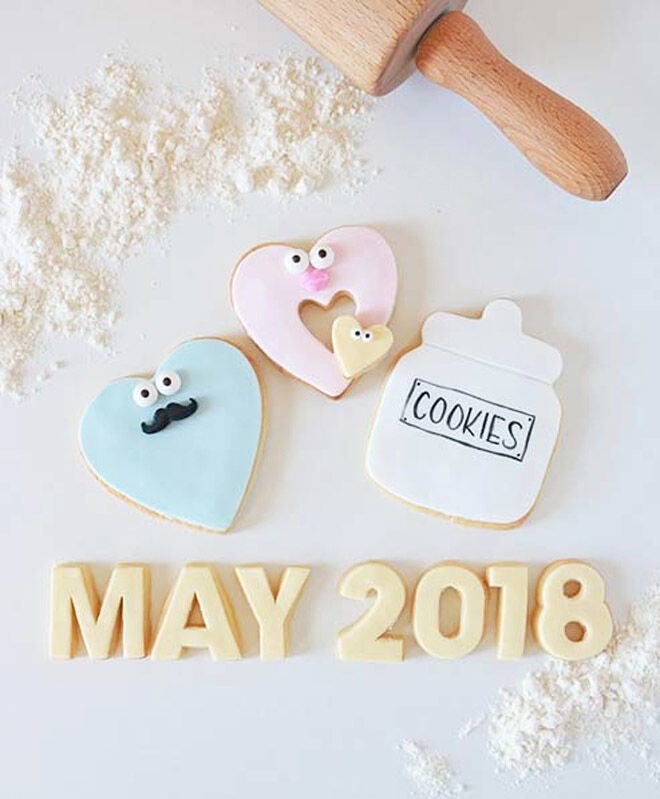 Cookies pregnancy announcement