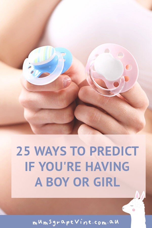 How to tell if you're having a boy or girl | Mum's Grapevine