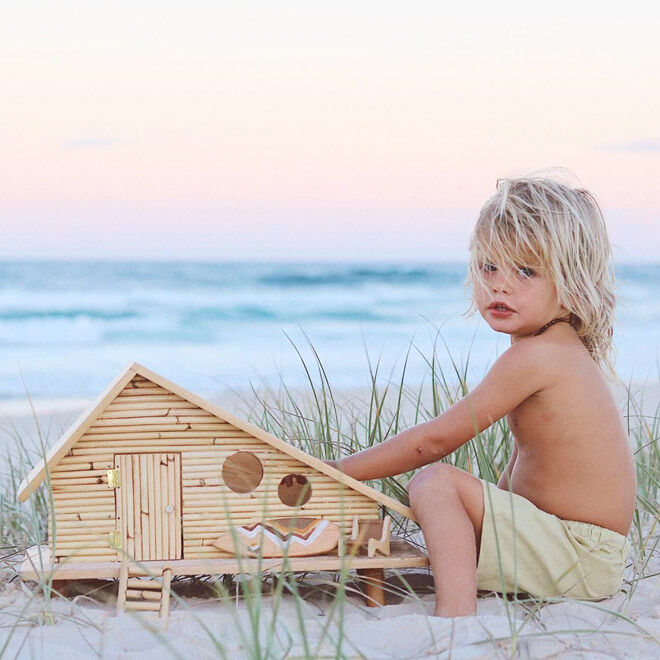 Surf shack dolls house