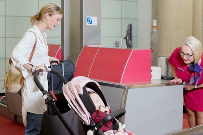 Babies can now have check-in luggage and a carry-on bag, when flying with Virgin Australia