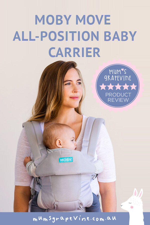 We review the MOBY Move All-Position baby carrier