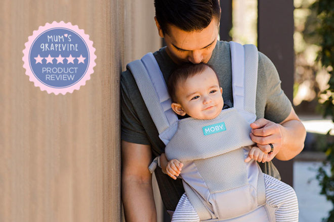 Moby Move All Position Baby Carrier Review | Mum's Grapevine
