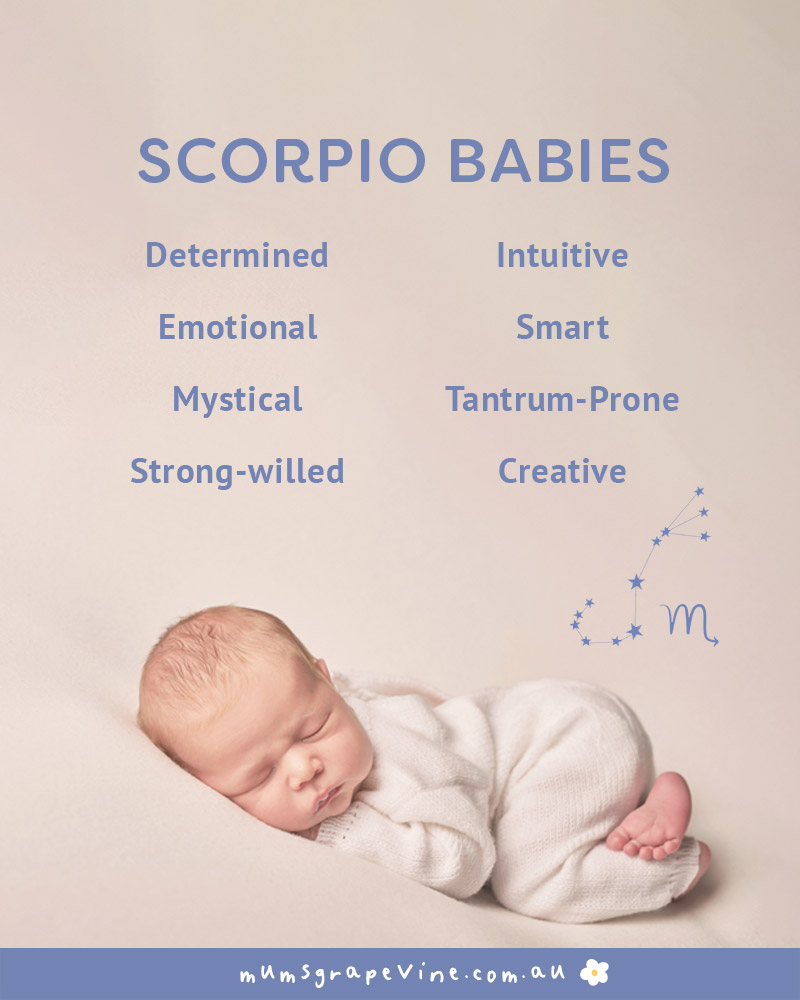 Scorpio Baby Traits