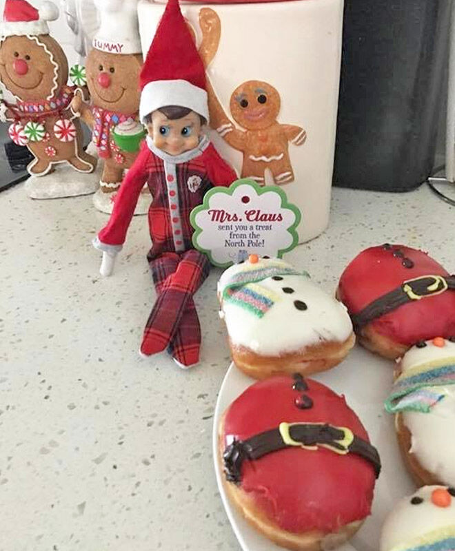 Elf on the Shelf treats from the North Pole