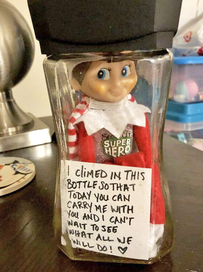 Elf on the shelf easy ideas