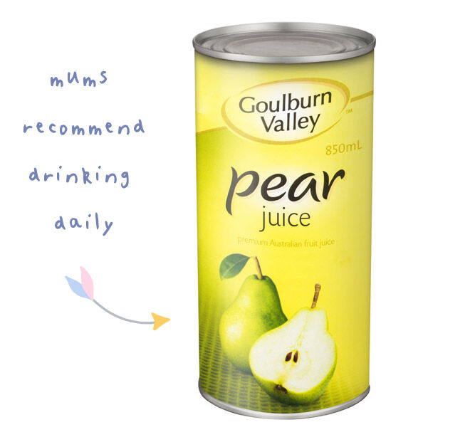 Pear juice for pregnancy constipation