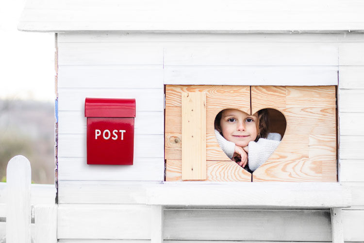 cubby red post box carnival homewares 