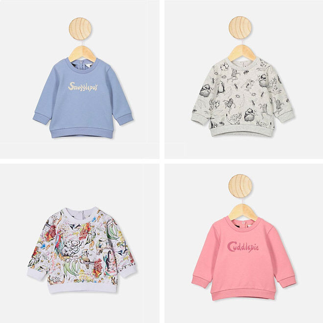Cotton On May Gibbs kids jumpers