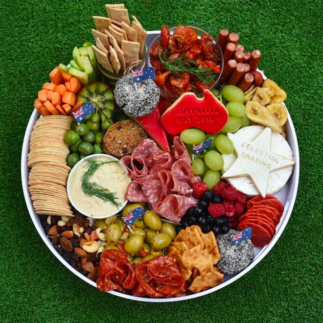 Australia Day grazing platter