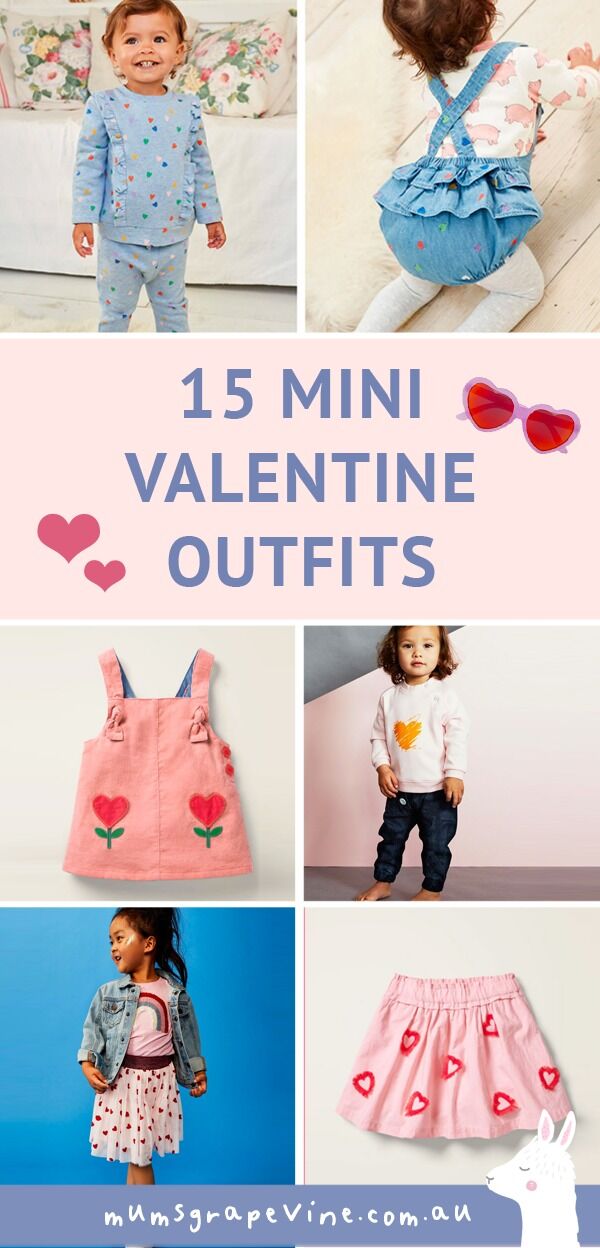 Valentine's Day children's outfits 2020