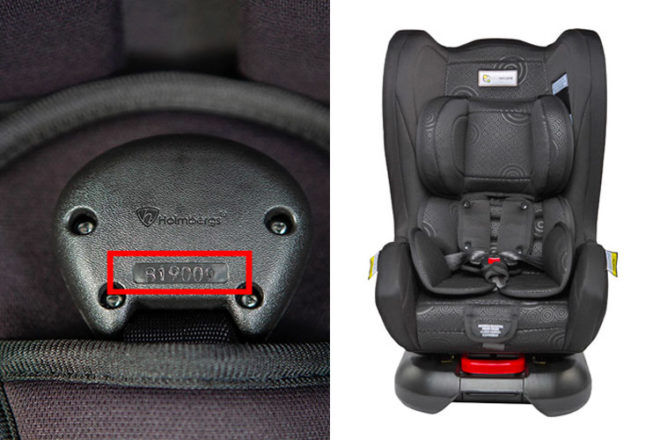 Infasecure buckle car seat recall