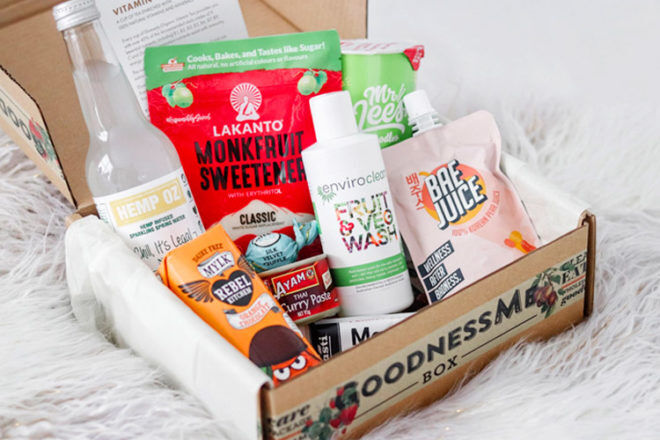 GoodnessMe Box monthly subscription boxes