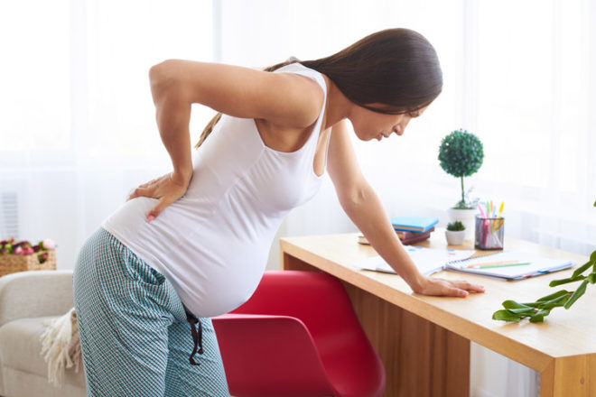 Posterior position can lead to an intense birth with more back pain