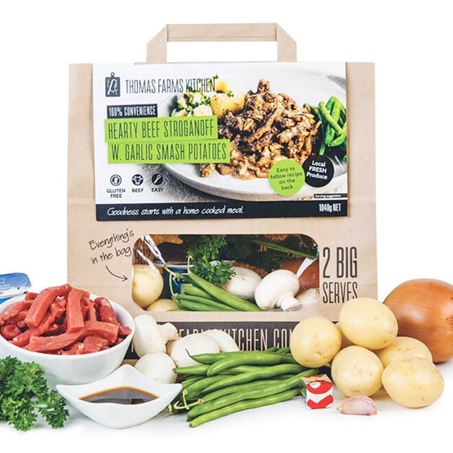 Thomas Farms Kitchen healthy meal kit delivery service