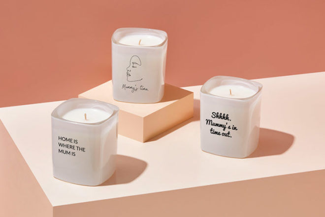 Best Gifts For Mum: Beysis personalised candles