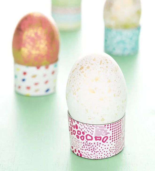 Printable Easter Egg Cup Holders from Brit & Co