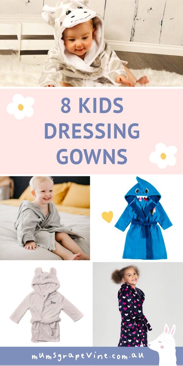 8 best dressing gowns for kids | Mum's Grapevine