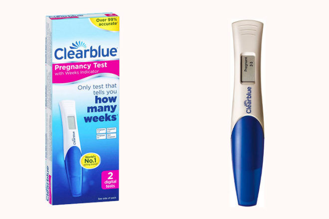 Clear Blue Digital Pregnancy Test