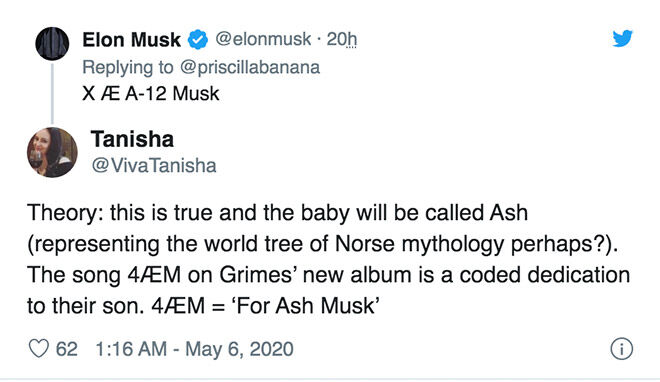 Elon Musk baby name explained