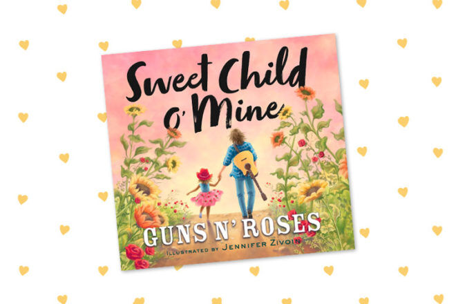 Guns N Roses Sweet Child o Mine childrens book