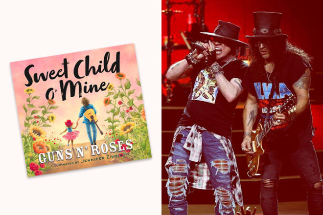 Guns N Roses Sweet Child o Mine childrens book