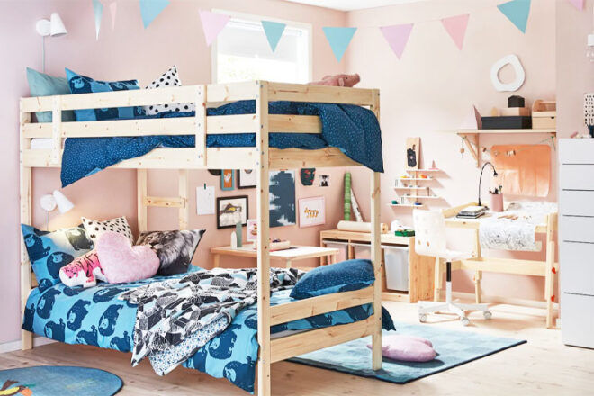 IKEA MYDAL Single Bunk Bed