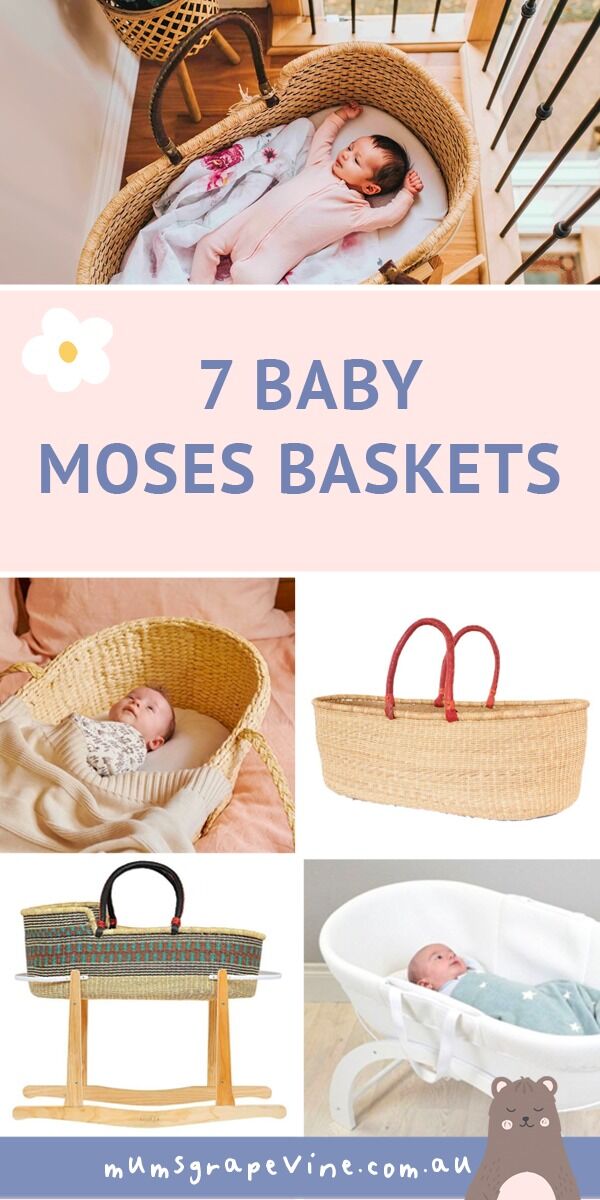 7 best baby Moses Baskets | Mum's Grapevine