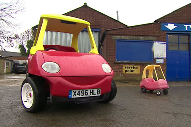 Adult sized Cozy Coupe