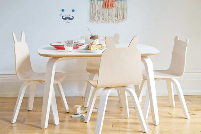 Best Kids Table and Chairs: Oeuf