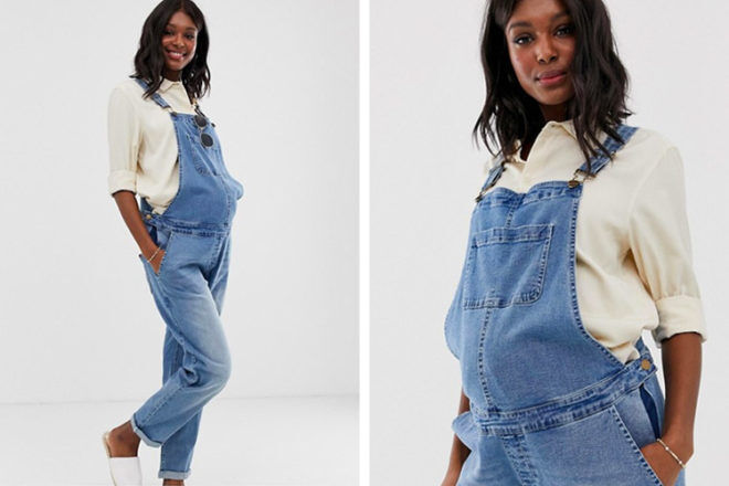 Best Maternity Overalls: Bandia Relaxed Fit Dungarees