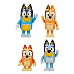 Bluey cake toppers figurines