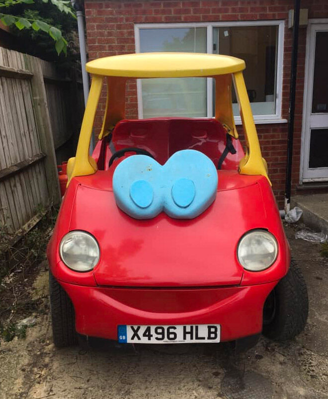Cozy Coupe real car