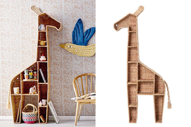 Best Kids Bookshelf: Bloomingville Mini Giraffe Bookshelf