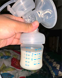 Amount of breast milk after using Qiara