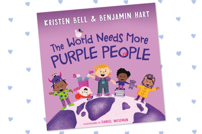 Book Review: The World Needs More Purple People by Kristen Bell | Mum's Grapevine