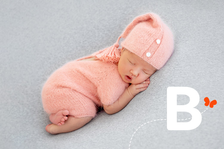 20 Beautiful Baby Names Beginning With The Letter B - everymum