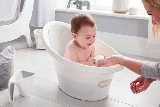 Shnuggle baby bath bucket