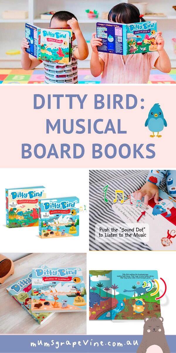 Ditty Bird Review: Musical board books