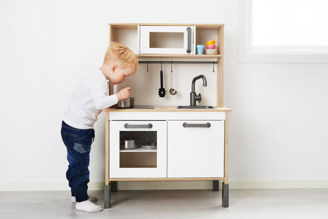 The DUKTIG Play kitchen from IKEA