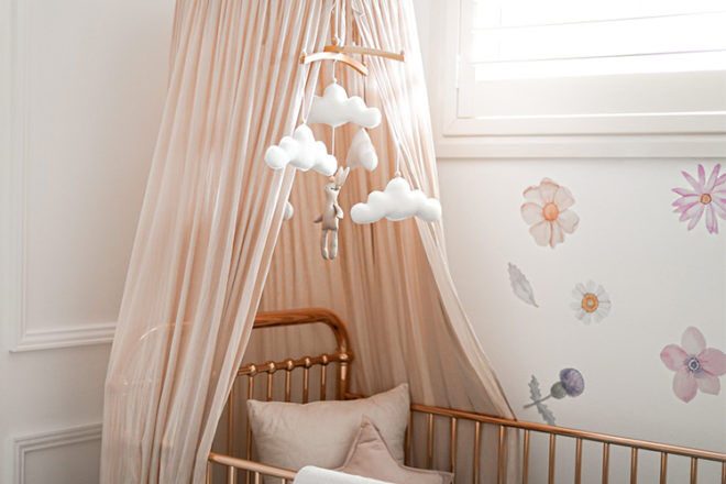 Best Cot Mobiles: Poppet & Wildflower Bunny Cloud Mobile