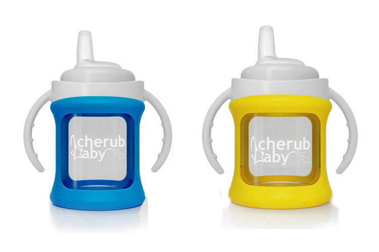 Cherub Baby Glass sippy cup