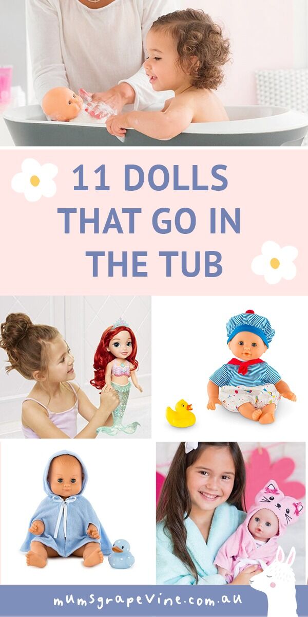11 best bath dolls that go in the bath | Mum's Grapevine