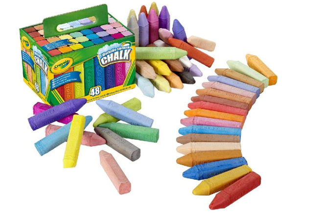 Best Gifts and Toys for 5 Year Olds: Crayola Sidewalk Chalk