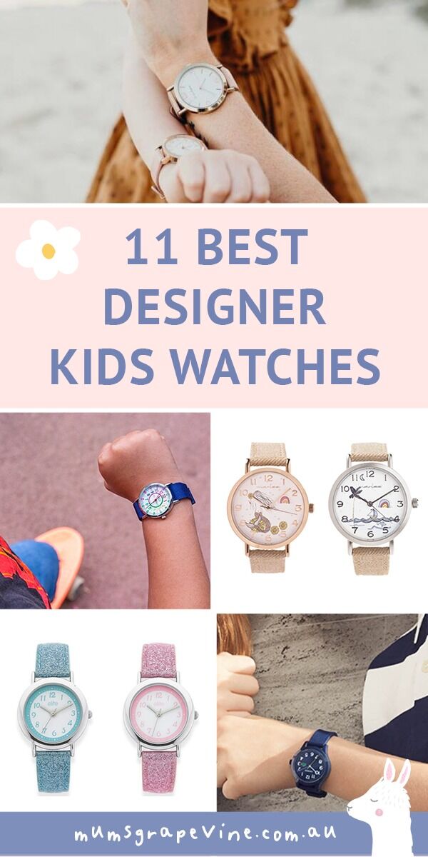11 Best Kids watches for mini fashionistas