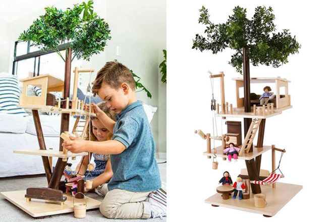 Best Toys for 2-Year-Olds: EverEarth Tree House